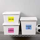 Avery Printable Shipping Labels with Sure Feed, 3-1/3" x 4", White, 150 Blank Mailing Labels (5264)