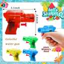 24 Pcs Mini Water Gun for Kids, Color Small Squirt Water Guns, Plastic Blasters for Beach Swimming Pool Toys, Summer Theme Party Favors, Outdoor Water Fighting Games Prop