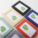 Frame for 3.5x5 inch Photo White Frame MDF Picture Frame 2 Pack for Tabletop and Wall