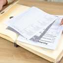The Life Book Document Organizer - Binder for Important Documents, Document Organizer Foliofor Bills Checks Birth Certificates etc (Khaki)