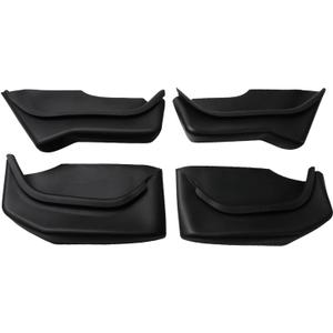 PM Auto Door Side Storage Box for Tesla Model 3 Highland 2023-2024, Full Cover Car Door Organizer Tray, Refresh Edition Model 3 Accessories Set of 3