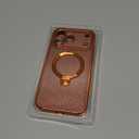 Offical Cosmic Orange for iPhone 17 Pro Max Case with 360 Spin Stand [DIY Glitter Cardstock] [Fit for MagSafe] 16FT Mil-Protection Polished for iPhone 17 Pro Max Case with Stand 6.9'', Cosmic Orange