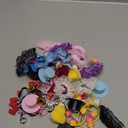 100Pcs Cute Rubber Duck Accessories to wear, Mini DIY Accessories for 2in Rubber Duck Decoration, Various Style - Hats Glasses Earphones Necklaces Crowns Bow Ties