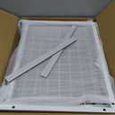 REALINN Under Sink Organizer, Pull Out Cabinet Organizer 2 Tier Slide Out Sink Shelf Cabinet Storage Shelves, Storage for Kitchen Bathroom, White, 2 Pack