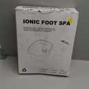 Ionic Foot Bath Detox Machine, Foot Detox Foot Bath Soak Tub with 2 Arrays,80 Disposable Foot Bath Liners, Detox Sea Salt, Folding Foot Spa Bucket, Home Salon Level Foot Soaking Tub