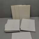 LayerSpace Fabric Storage Bins | Closet Bin Shelf Organizer Shelf Basket | Collapsible Linen Closet Organizer Storage Cube | 14"L x 10"W x 8"H | Storage for Clothes | White & Ivory 3 Pack