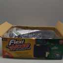 Flexi Hose Expandable Garden Hose with 8 Function Nozzle, 100FT - Lightweight Retractable Garden Hose, Water Hose - No-Kink Flexibility, 3/4 Inch Solid Brass Fittings and Double Latex Core (Black)