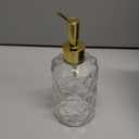 LIFKOME Manual Lotion Dispenser Reusable Pump Bottle for Soap Body Wash Body Lotion Hand Pump