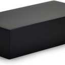 Oirlv Solid Wood Minimalism Style Jewelry Display Stand Showcase Jewelry Organizer Black Square Holder (SM05305)