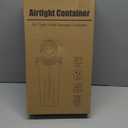 Skroam 4PCS Cereal Containers Storage [4L/135.2 oz], Airtight Food Storage Containers with Pour Spout for Kitchen & Pantry Organization Storage, Plastic Cereal Dispensers, Measuring Cup & 20 Labels