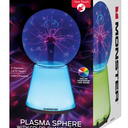 Monster 5" Plasma Sphere, Touch-Controlled, LED Color-Changing Base, 8.75", for Desk & Bedroom