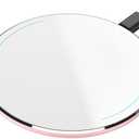 TOZO 2025 W1 New Anti-Slip Wireless Charger 15W Max Fast Wireless Charging Pad Compatible with iPhone 17/16/16 Plus/16 Pro Max /15/14/13/SE Series, Samsung Galaxy S25/S24/S23 Series, Matte Rose Gold,Set of 2