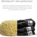 Pet Parents Washable Dog Diapers (3pack) + Extendrs of Durable Doggie Diapers, Premium Dog Diapers Female & Male (Large, Black) (Large (19-27"))