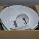 PawHut Hooded Cat Litter Box, Large Kitty Litter Pan with Lid, Scoop, Leaking Sand Pedal, Top Handle, Light Green