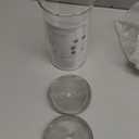 French Press Replacement Glass with Steel Filters by Cafe Crush Club - Fire Hardened Borosilicate Beaker - 34 Ounce | 1 Liter Size with White Measures