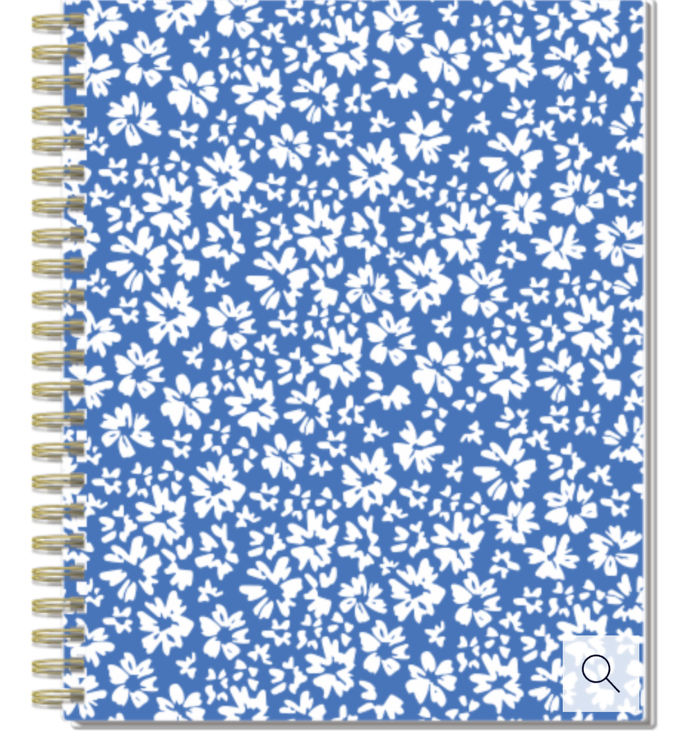 CalendarsMe & My Big Ideas Bold Blooms Big Notebook