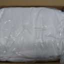6 Pack White Round Tablecloths 120 Inch for 48"-96" Tables