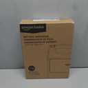 Amazon Basics Battery Organizer with Tester, Wall-Mounted Design, Handle Holds 110 Batteries,9.37 x 11.69 x 2.91 inches Clear/Black