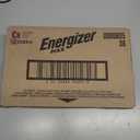Energizer MAX C Batteries, Premium Alkaline C Cell Batteries (8 Battery Count) (Pack of 12)