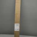 Modern Double Curtain Rods, Matte Nickel Curtain Rod 72-144 Inch Length Drapery Rods with Simple Decorative End Caps 1 Inch Front and 5/8 Inch Diameter Back Dual Curtain Rod Telescoping Window Rods