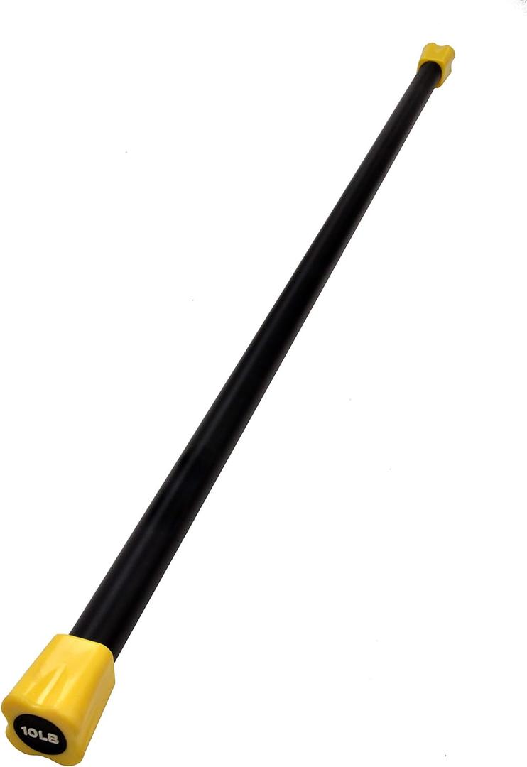 Fitvids Total Body Workout Weighted Bar Weighted Workout Bar Weighted Exercise Bar, Multiple Sizes