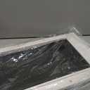 Never Rust Plastic Dog Door, Large Doggy Door for Interior and Exterior Doors, Doggie Door with Double Magnetic Flaps, Closing Panel, Telescoping Tunnel, Pet Door for Pets Up to 100lb, White