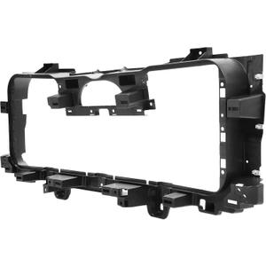 HECASA Front Bumper Grille Shutter Compatible with 2014-2019 GMC Sierra 1500 2500 HD 3500 HD Replacement for 85632900 23267374 Bumper Air Radiator Support Grid Bracket