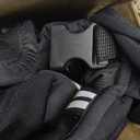 Zikopomi Weighted Vest Woman Man, 8lb/12lb/16lb/20lb Weight Vest with Reflective Stripes for Workout, Strength Training, Running, Fitness, Muscle Building, Weight Loss, Rucking Vest (Black)