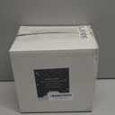 U-QE 100 Pieces White Plastic Plates - 6 Inch White Disposable Plates - Washable & Reusable - Premium Hard Dessert Plates - Party Supplies for Birthdays, Celebrations, Travel, Wedding,Party and Events