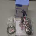 BEAUTURAL Fabric Shaver and Lint Remover, Sweater Defuzzer with 2-Speeds, 2 Replaceable Stainless Steel Blades, Battery Operated, Remove Clothes Fuzz, Lint Balls, Pills, Bobbles Gray