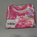 Little Girls Summer Sleeveless Dress Toddler Print Casual Sundress 2-7 Years (Pink)