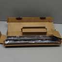 5/ 8” Diameter Curtain Rods 30-90 Inch, for 30-84 Inch Windows, Adjustable Splicing Black Curtain Rods for Windows with Brackets, Window Treatment Rod Long Small Curtains Rod