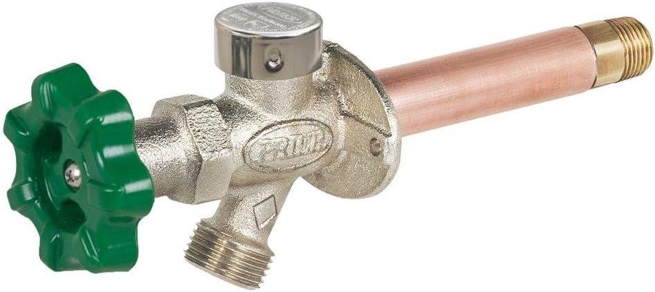 Prier P-164D16 Quarter-Turn Frost Free Anti-Siphon Outdoor Hydrant, 16-Inch