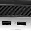 HP EliteDesk 800 G4 Desktop Mini PC, Intel Six Core i5 8500T 2.1Ghz, 32GB DDR4 RAM, 512GB NVMe M.2 SSD, WiFi, USB Type C, Windows 11 Pro With Keyboard and Mouse