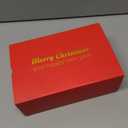 4 in 1 Retro Portable CD Players with Bluetooth Speakers, FM Radio, Night Light, LCD Display, 4000 mAh Battery, Vintage Radio Built in Dual Speakers Supports USB/AUX/Type-C for Home (Red)