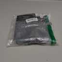 KUUQA 2 Pcs Drawstring Backpack Bags Sports Cinch Sack String Backpack Storage Bags for School Gym Traveling (Black)