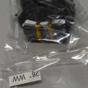 28Inch Long Tape in Hair Extensions for Women Water Wave Human Hair Skin Weft Seamless Invisible PU Tape Double Sided 50g 20pcs/Pack Adhesive Curly Hair 4-6 Packs for Full Head (#1B-WW 50)