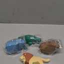 Magnetic Animal Building Toys, STEM Toddler Learning Toys 3D Puzzle Animals for Boys Girls, Educational Magnetic Travel Montessori Toy Lion Elephant Crocodile, Unique Birthday Gift for Kids 3 4 5 6 7