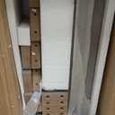 End Tables Living Room, Side Table Beside Sofa, Nightstand for Bedroom, Couch Side Table with Shelf, Modern End Table for Living Room, Grey End Table Set of 2