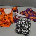3 Piece Halloween Skull Jumpsuit Bodysuit - Dog & Cat Apparel for Pet Puppy (M)