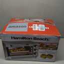 Hamilton Beach Countertop Toaster Oven & Pizza Maker Large 4-Slice Capacity, Stainless Steel (31401)