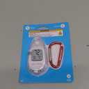 AcuRite Portable Digital Thermometer for Indoor or Outdoor Temperature with Carabiner Clip (00333)