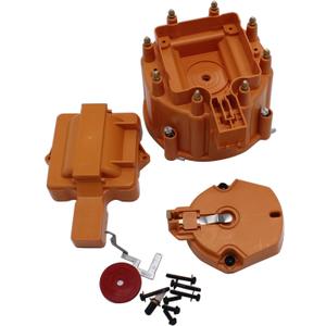 Performance Orange Male HEI Distributor Cap & Rotor Replacement Kits Fits for SBC BBC 305 350 454