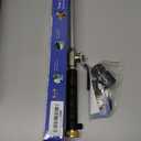 Upgraded Hydro Jet High Pressure Power Washer - Jet Nozzle for Garden Hose Power Washer Wand with 3 High Pressure Nozzle and Quick Connectors(Black) 