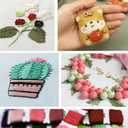 Embroidery Floss Thread Kit 100 Cotton Floss Bobbins and Cross Stitch Kit Bracelets Floss Crafts Floss (96 Color)