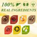 WT WEETEE Dandelion Wolfberry Tea Bags 200g 60-80 Cup, 7 Natural Herbal Ingredients Goji Berry Chrysanthemum Cassia Seed, Wolfberry & Dandelion Herbal Tea (20 Count (Pack of 1))