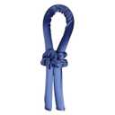 2 x Relaxus Beauty Heatless Curler Kit - No-Heat, Damage-Free Satin Curling Rod with Scrunchies & Clip for Bouncy, Long-Lasting Overnight Curls  Easy to Use & Gentle Hair Styling Tool (Blue)