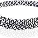 Adjustable Mens Bracelet Made of Durable Waterproof Rope | Stylish Accessory For Men | 10 colors | Fits Any Wrist Size (White)