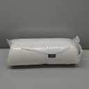 Osteo Cervical Pillow for Neck Pain Relief, Hollow Design Odorless Memory Foam Pillows with Cooling Case, Adjustable Orthopedic Bed Pillow for Sleeping, Support for Side Back Sleepers (Standard High(24.5*16.5*5.2/4.1 inches), White)