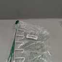 Under Cabinet Utensils Hanger Without Drilling, Stainless Steel Cup Rack Under Cabinet, Fit for 1 Inch Thickness Shelf or Less